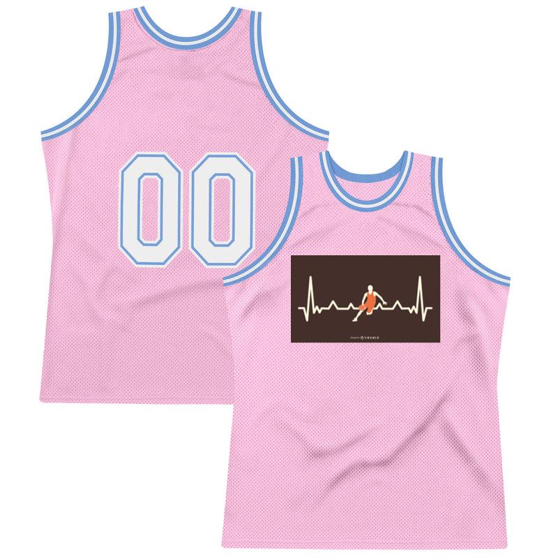 Basketball Heartbeat Line Design Basketball Jersey