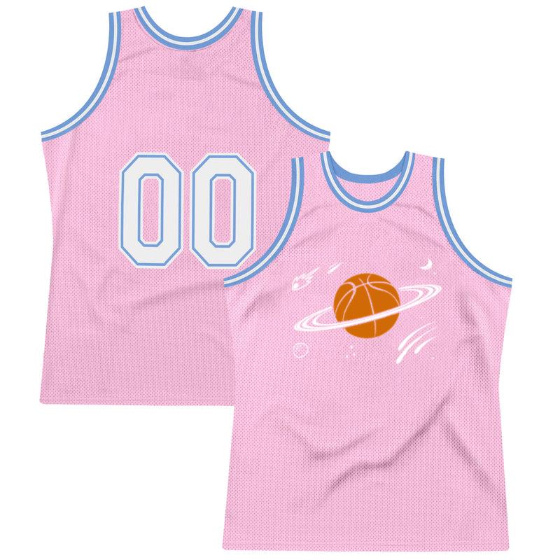 Basketball Sports Planet Saturn Ring Galaxy Space Basketball Jersey