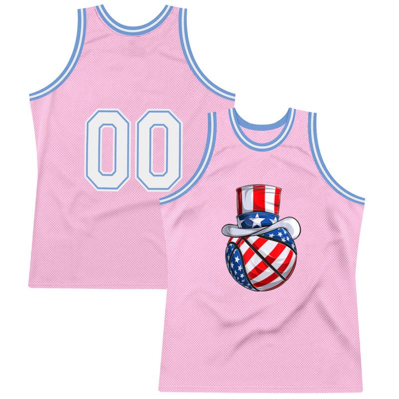 Basketball Uncle Sam Hat US Flag Basketball Jersey