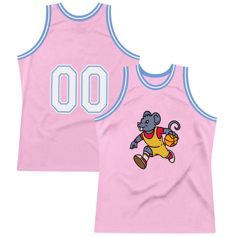 Cartoon Mouse Running With A Basketball Basketball Jersey