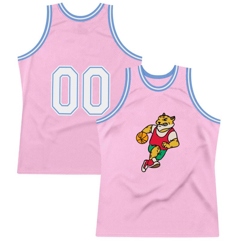 Cheetah Mascot Holding A Basketball Ball PL Basketball Jersey