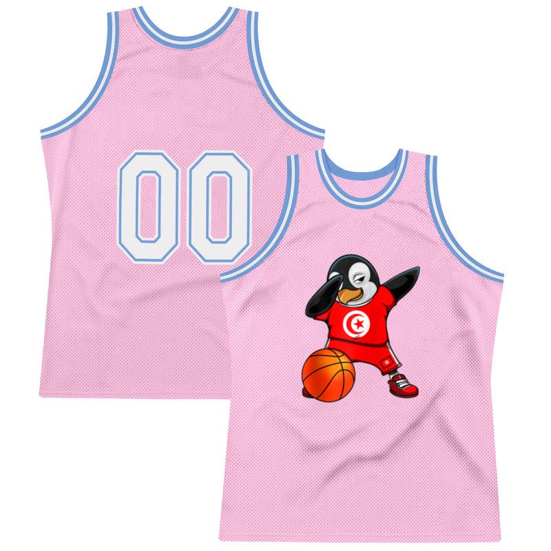 Dabbing Penguin Tunisia Basketball Basketball Jersey