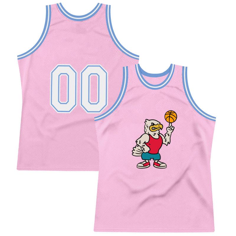Eagle Mascot Holding A Basketball Ball Basketball Jersey
