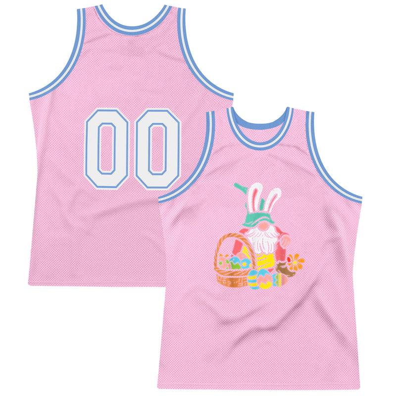 Gnome Bunny Easter Eggs Basket Easter Day Basketball Jersey