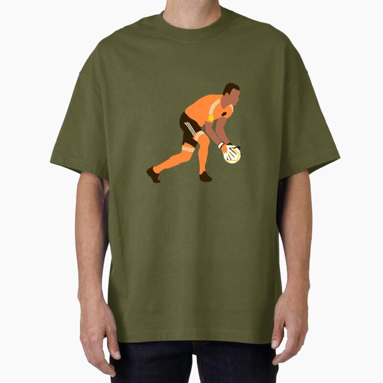 Goalkeeper Soccer Flat Oversized T-Shirt