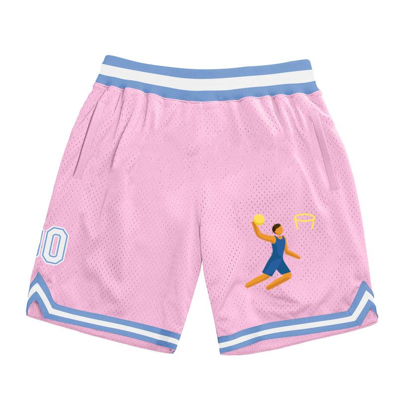 Man Playing Basketball Flat Basketball Shorts