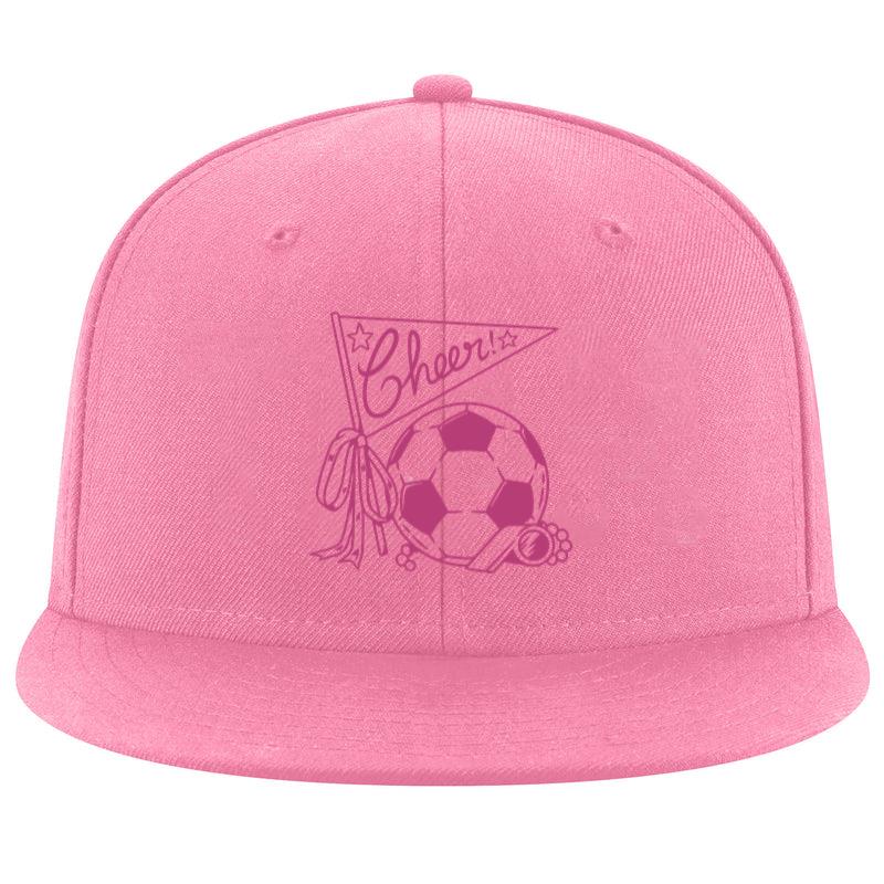 Pink Cheerleader Design Cap