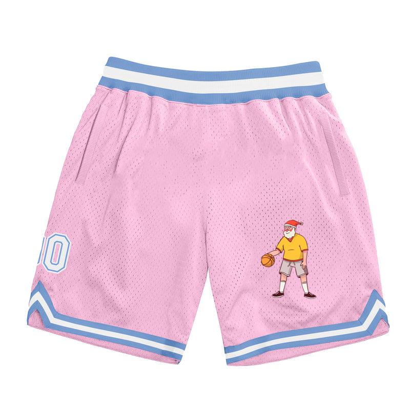 Santa Claus Sportsman Ball Flat Basketball Shorts