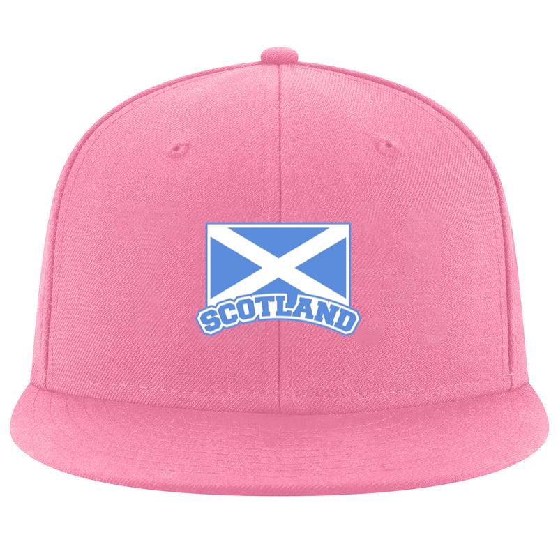 Scotland Soccer Team Flag Sticker Cap
