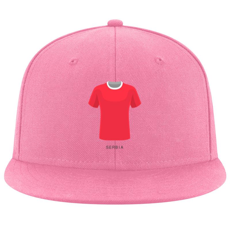 Serbia Soccer Shirt Cartoon Cap