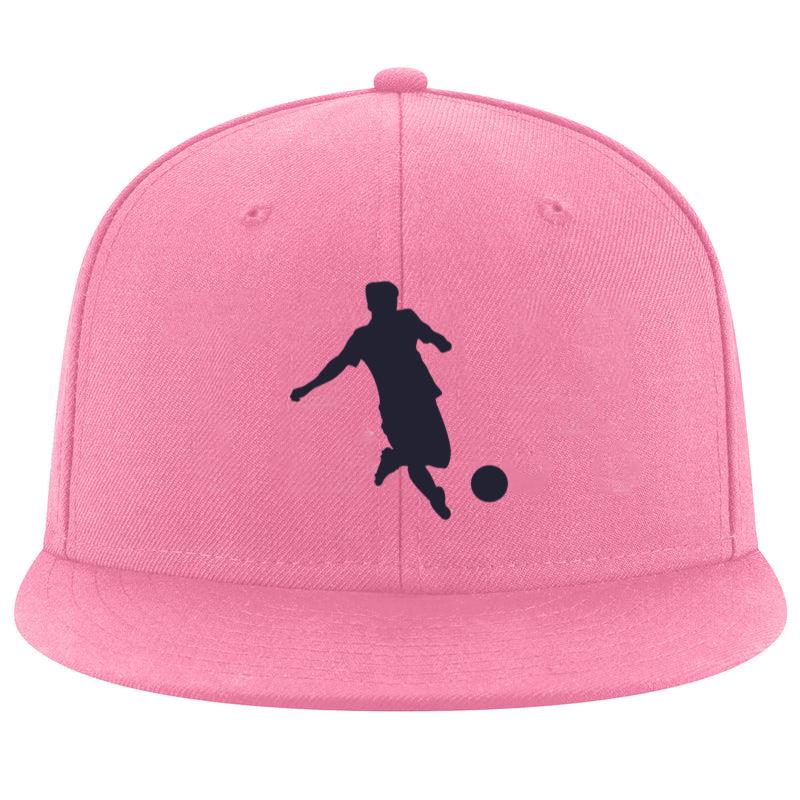 Soccer Ball Kicking Silhouette Cap