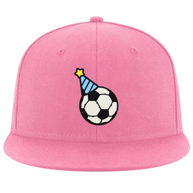 Soccer Ball With A Birthday Hat On It Cap