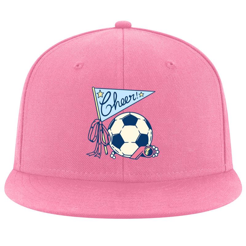 Soccer Cheer Design Cap