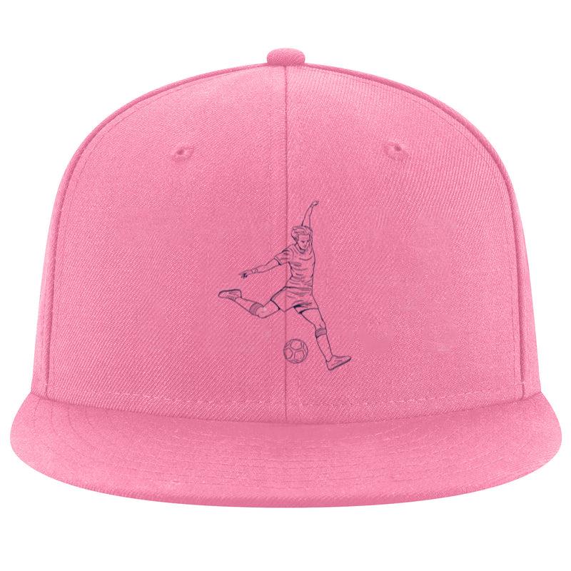 Soccer Player Character Hand Drawn Cap